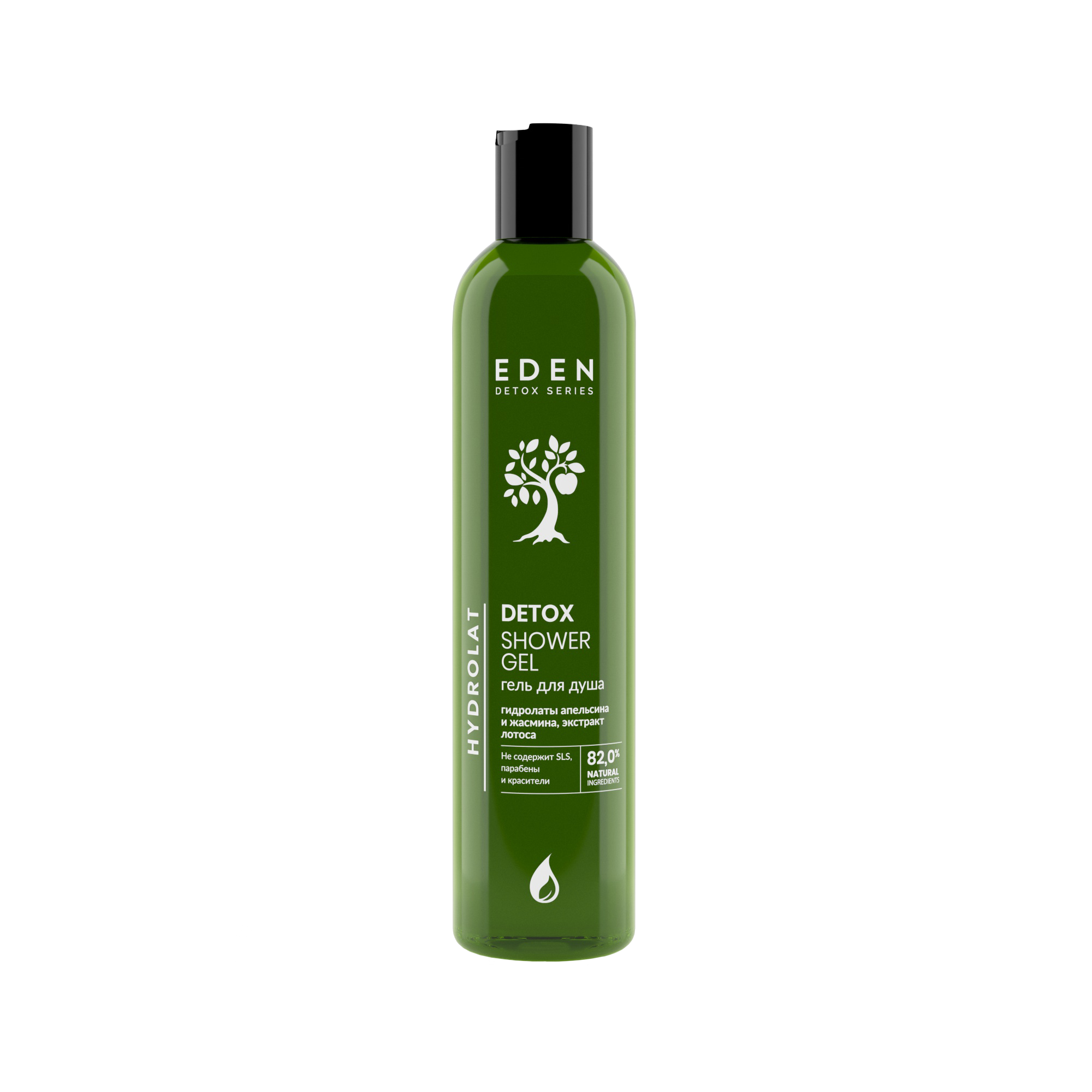 EDEN DETOX Hydrolat Гель д/душа 350мл