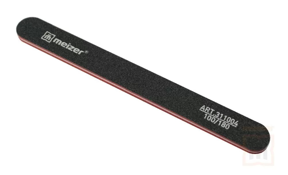 Meizer 311004 Пилка шлифовочная прямая черная (100/180)
